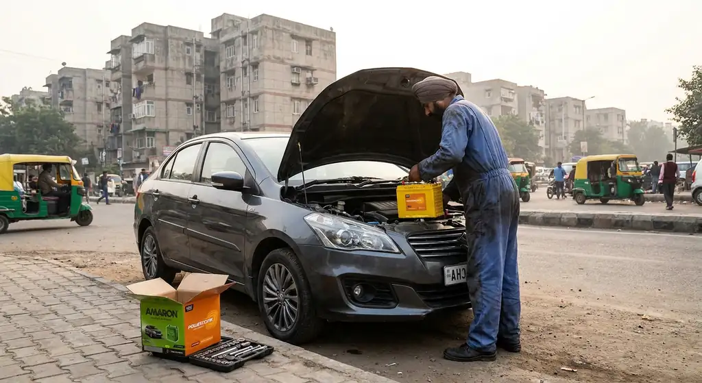 New Battery Installation